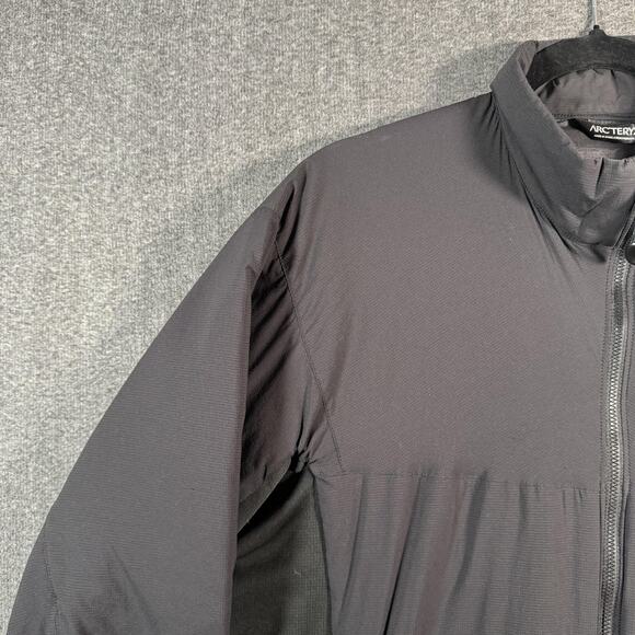 Arc'teryx Jacket Mens Large Black Atom LT Insulated Full Zip Stretch 14645 - Picture 8 of 15